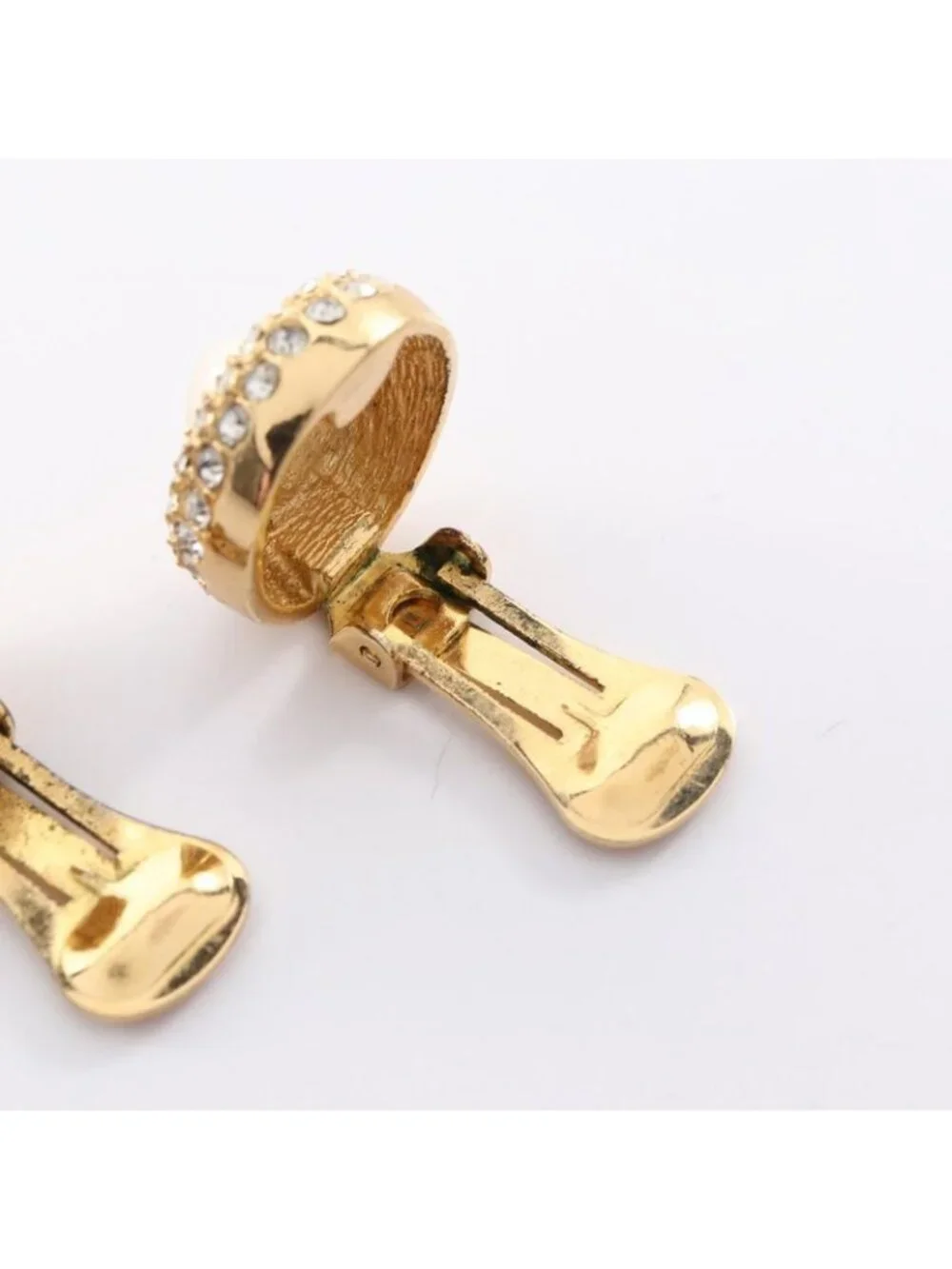 Dior Earrings Pearl Gold - Picture 7 of 8